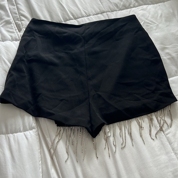 ZARA rhinestones skorts - Picture 2 of 3